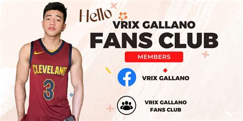 Vrix Gallano Fans Club .